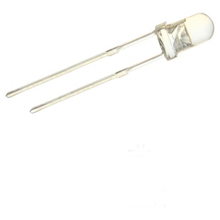 F5/F3/5MM 白发 LED二极管3V套装发光暖白色绿色红色蓝色黄色