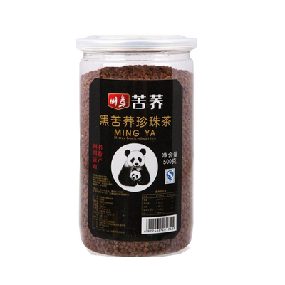 明芽整粒500g*2罐装凉山苦荞茶