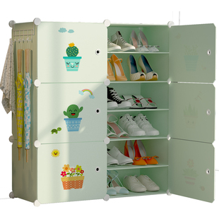 简易防尘鞋架多层家用经济型宿舍大容量省空间鞋柜收纳好看鞋架子