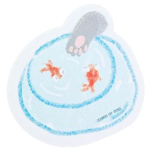 异形「有关猫与鱼的100种猜想」原创无胶便签 分装手帐素材手绘