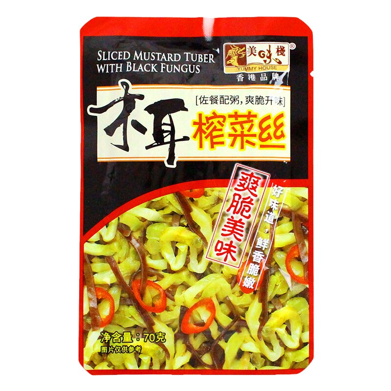 香港名牌美味栈不添加防腐榨菜丝