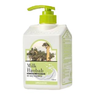 韩国直邮MilkBaobab迷珂宝身体乳补水爽肤敏感肌500ml*2正品