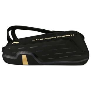 李宁羽毛球拍包双肩大容量专业运动包贴地飞行白球拍袋6支装便携