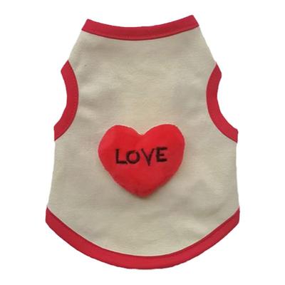 0到3个月幼犬幼猫衣服卡通棉背心