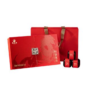 雅西湖特级明前龙井2025新绿茶叶礼盒装年货送礼品物高端长辈正品