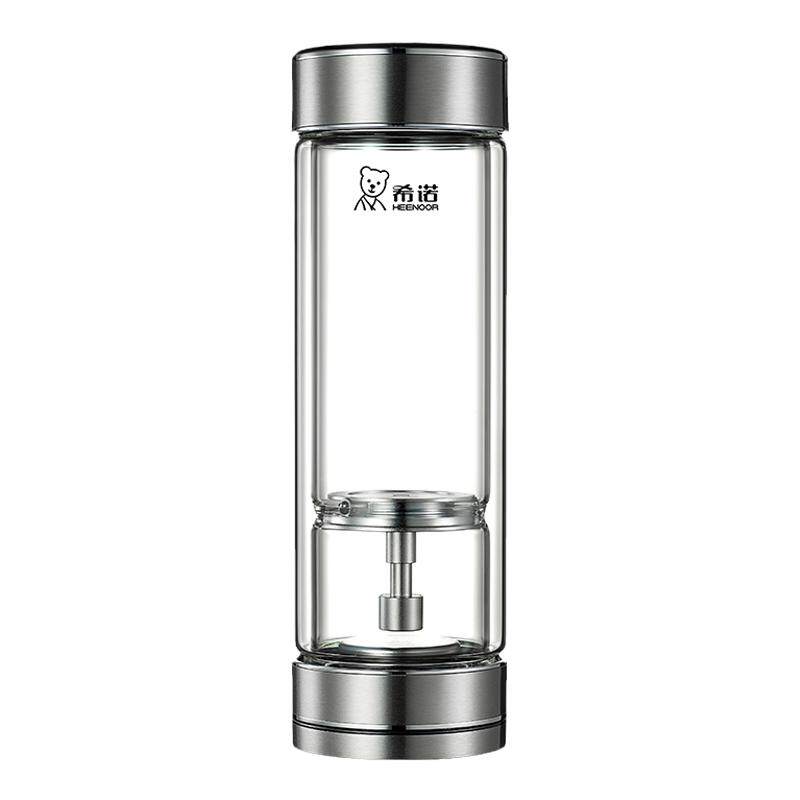希诺茶水分离双层玻璃杯