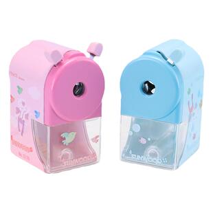 三木卷笔刀转笔刀铅笔削笔机手摇削笔器多功能小学生用女儿童学习用品自动进铅大号卡通削铅笔刀铅笔刨绞钻笔