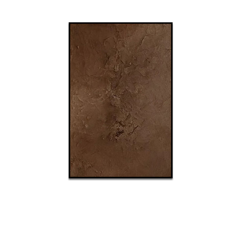 现代侘寂风新款高档玄关装饰画砂岩肌理中古抽象艺术客厅挂画壁画