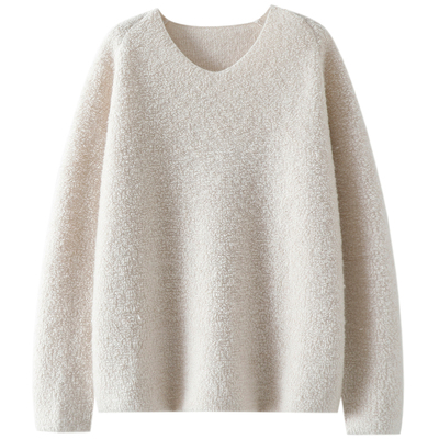 启超官方高端100%纯山羊绒衫