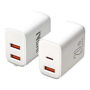 能适20W双口充电器14充电头适用苹果iPhone15安卓14快充ipad通用usb快速13多口5v2a插头typec数据线10W套装12