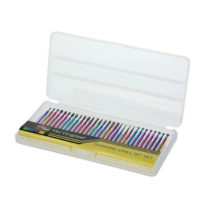 美甲金刚砂打磨头30支装卸甲去死皮打孔可刻磨钻头多功能组合套装