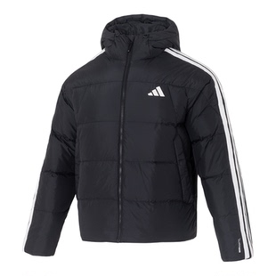Adidas阿迪达斯男款羽绒服2025冬新款运动服保暖休闲羽绒服外套男