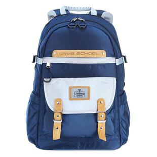 unme初中生书包高中大容量小学生四五六年级男女超轻减压护脊