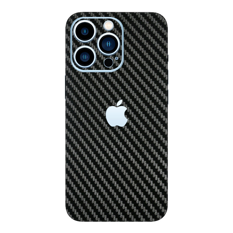 苹果17Promax碳纤背膜适用iPhone16手机改色彩膜15全包边xs贴纸12后膜13背贴14