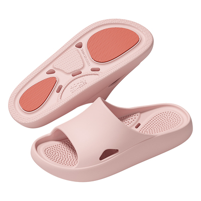 浴室防滑漏水速干按摩凉拖鞋男女