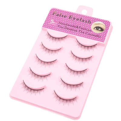 梦鹿R-1硬梗可撑双眼皮假睫毛