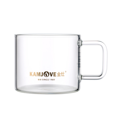 金灶玻璃杯耐高温家用透明泡茶杯