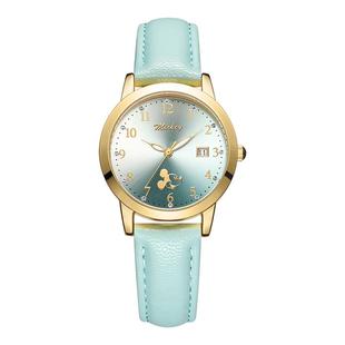 迪士尼初中女生手表时尚潮流防水简约防水夜光初高中学生电子手表