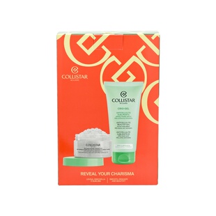 意大利Collistar蔻莉丝塔紧致冷冻凝胶冻霜及冰感身体磨砂2件套装