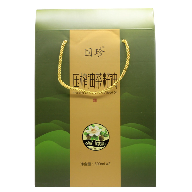 国珍牌压榨油茶籽油官网正品