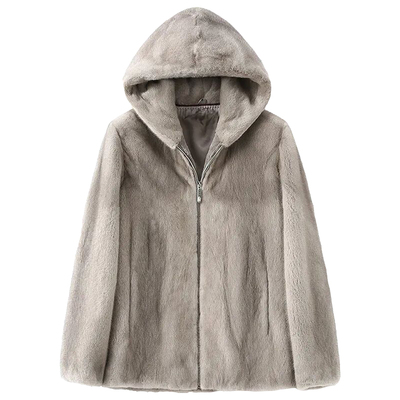 貂皮男士皮草秋冬外套夹克