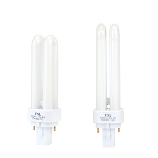 佛山照明节能灯泡插管2针筒灯插拔式荧光灯2U型拔插脚超亮YDN11W