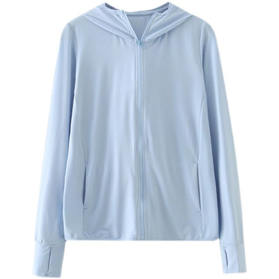 外套速干网眼拉链立领防晒衣