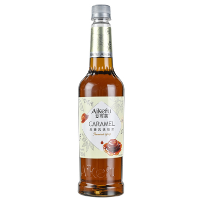 焦糖风味糖浆750ml焦糖咖啡拿铁奶茶鸡尾酒调味糖浆调酒