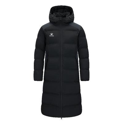 卡尔美长款过膝男棉服冬训大衣