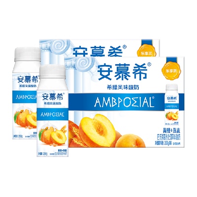 安慕希黄桃燕麦酸奶
