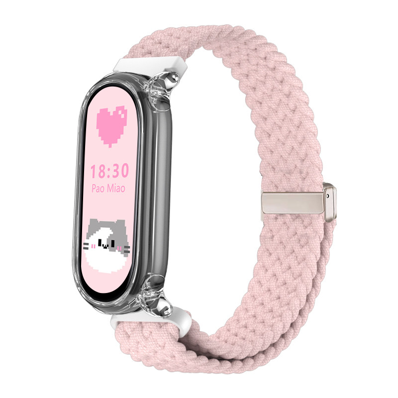 【限定樱花粉】磁吸小猫编织表带