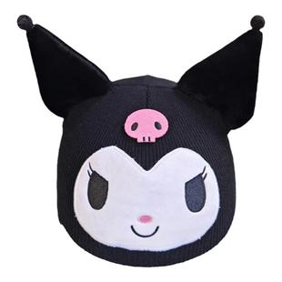 滑雪头盔帽套玲娜贝儿兔猫粉羊角耳朵单板电瓶车头盔罩男女通用