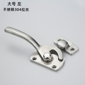 不锈钢304迫紧把手锌合金拉手密封柜专业把手工业设备大拉手专i.