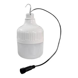 太阳能单灯泡6V专用LED灯泡太阳能发电系统DC插头5521头灯泡