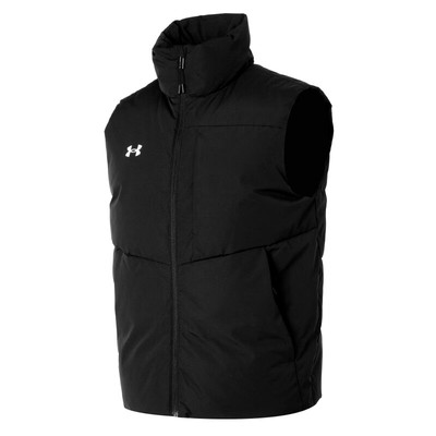 UA情侣款白鸭绒保暖羽绒马甲