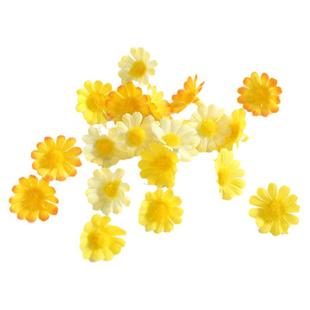 仿真迷你小雏菊花瓣 diy手工材料假花绢花服装头饰发夹配件草帽花
