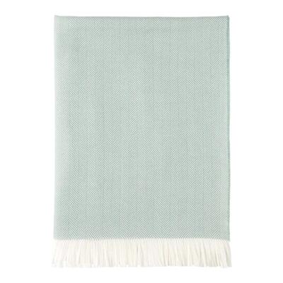 JOE人字纹羊毛精致家居毯加大款