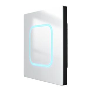 国际电工开关插座86型钢化玻璃面板带LED指示灯家用墙壁一开5五孔