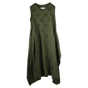 【ZOLLE因为】利落剪裁极简显瘦收腰连衣裙春夏新品