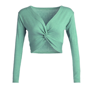 舞蹈练功服毛衣成人女形体艺考演出芭蕾舞现代舞保暖针织坎肩外套