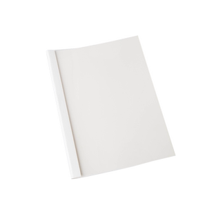 无需打孔胶装机热熔封套a4透明封面纸文件合同标书档案装订成册神器活页书本书籍书皮封皮纸白色pvc纸10个