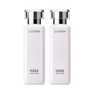 【自营】HABA润泽柔肤水180ml*2G露爽肤水保湿修护舒缓化妆水进口