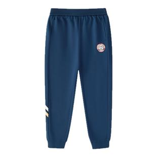 FILA KIDSx原田治联名系列童装斐乐儿童长裤春秋新款女大童卫裤