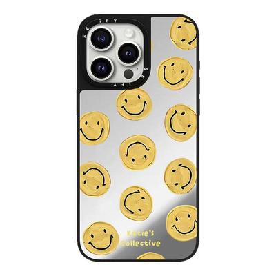 CASETiFiY开心笑脸16Pro适用iPhone17Promax苹果15Plus手机壳13镜面14潮壳磁吸Air/12明星同款华强北平替少女
