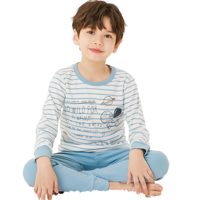 猫人儿童纯棉秋衣秋裤套装秋冬季