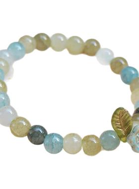 原创设计手工仿天然石碎石手链