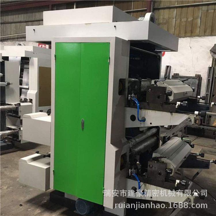 厂家直供纸张无纺布印刷机柔版珍珠膜2色印刷机纺织袋凸版印刷机