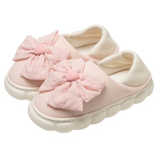 踩屎感月子鞋夏季薄款孕妇产后春秋软底防滑包跟89月份厚底拖鞋女