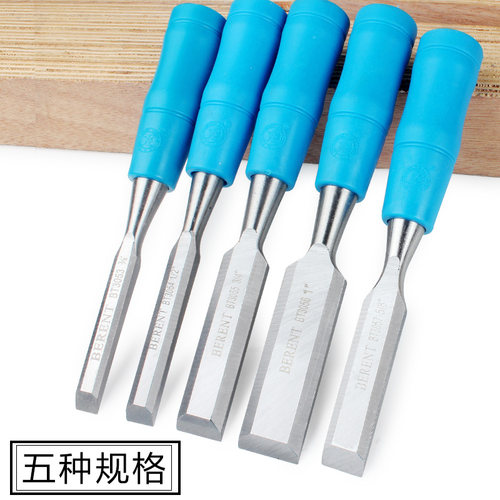 百锐 木工凿工具凿木工钊子凿子平凿铲子平铲扁铲锰钢方凿敲击凿