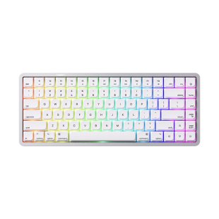 Akko Air 01矮轴机械键盘CNC精雕全铝三模连接RGB背光